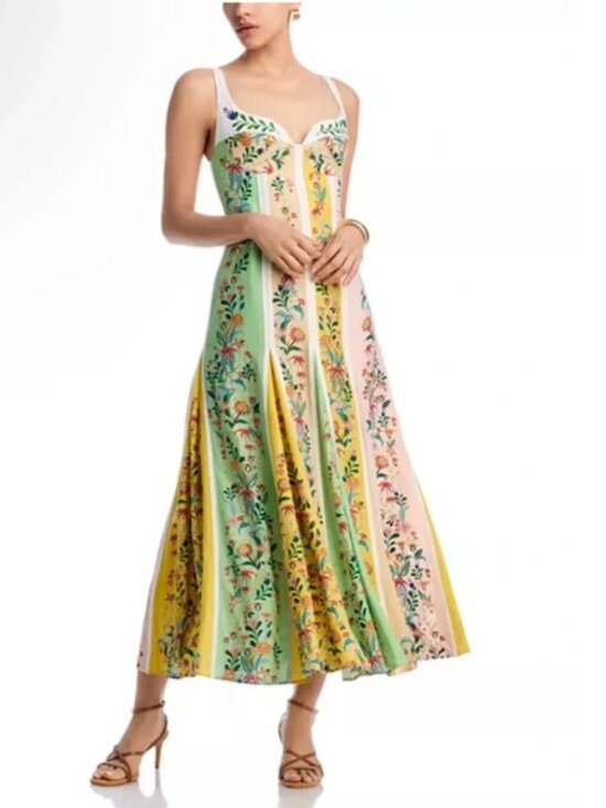 FARM Rio Dresses & Skirts - Farm Rio Floral Maxi Dress Ecovera Lenzing XS